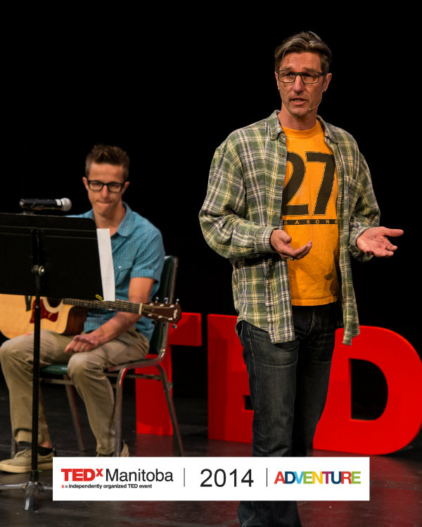 Ted Geddert was a speaker at TEDx Manitoba June 2014, letting us know his idea worth sharing